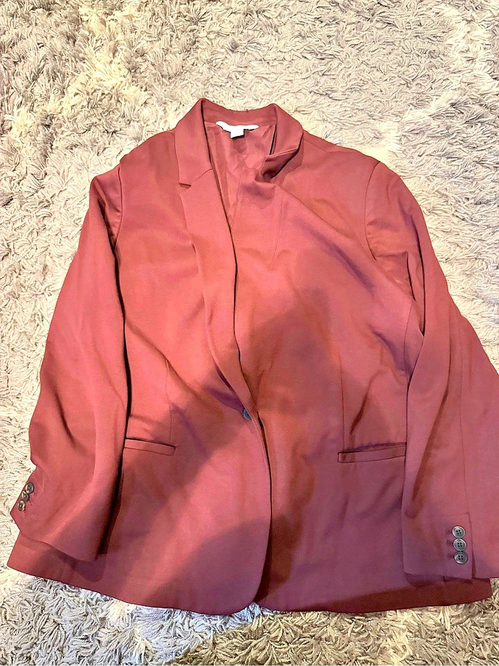 Old Navy Lightweight Blazer in maroon XXL Like New